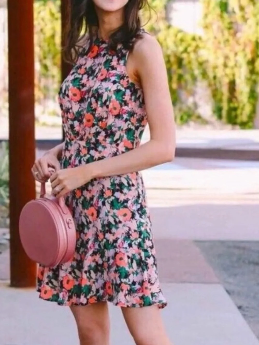 J. Crew Mercantile Floral Mini Dress